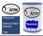 Preview: Mitsubishi, Malacca Blue Metallic, T86: 500ml Lackdose, von ATW Autoteile West.